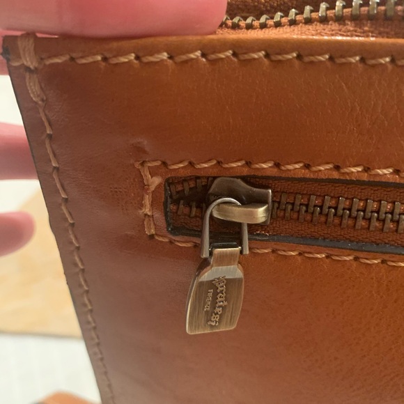 Italian Leather Clutch by Pratesi - Picture 6 of 8